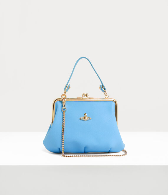 Vivienne Westwood Granny Frame Purse in LIGHT BLUE